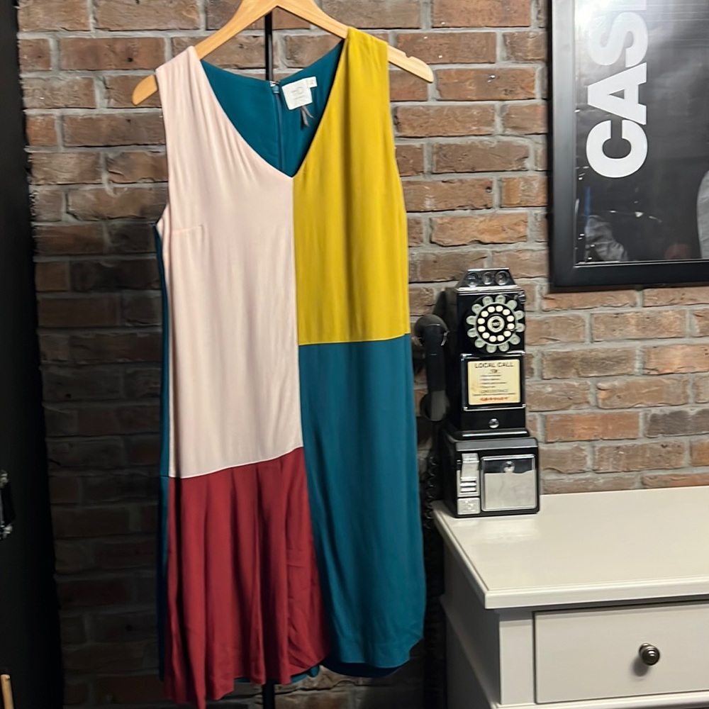 Anthro HD in PARIS dress